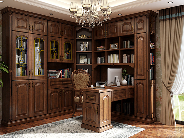 实木书柜